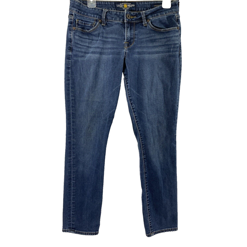 Lucky Brand Jeans Womens Size 6 Lolita Skinny Medium Wash Denim Stretch